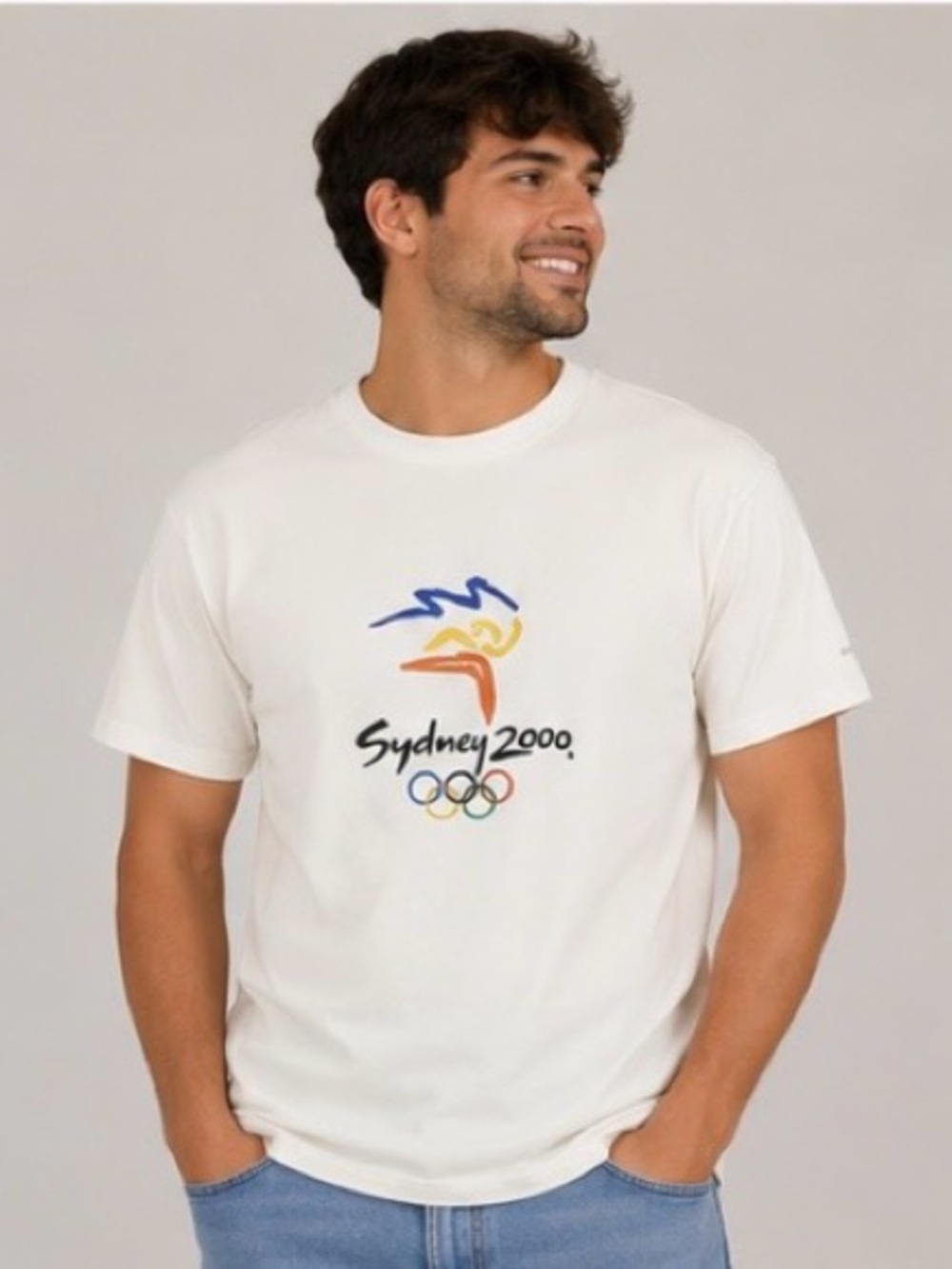 Acme tee white medium